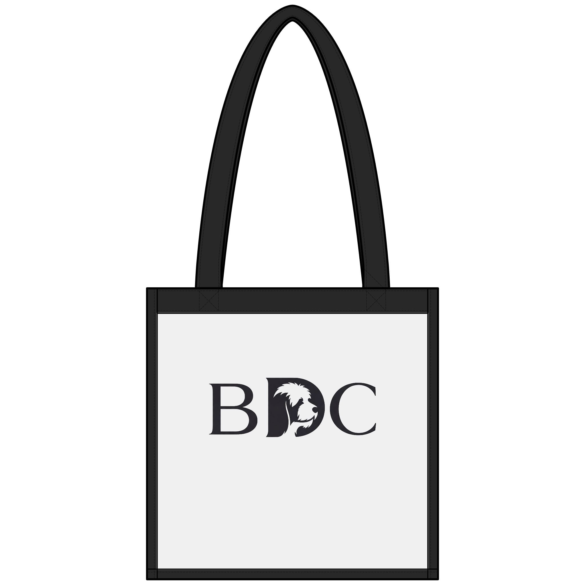Big Dog Club "BDC" Tote Bag – See-Through Event & Game Day Carryall